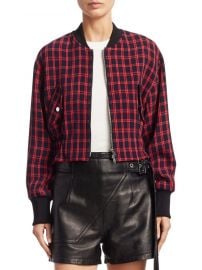 Plaid Bomber Jacket 3 1 Phillip Lim at Saks Fifth Avenue